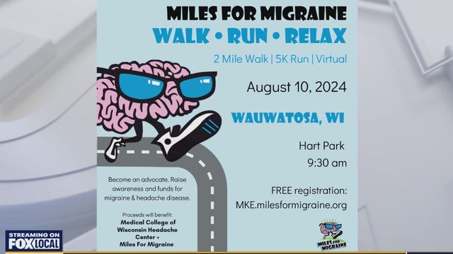 Miles for Migraine hosts 3rd annual 2-mile Walk, 5K Run