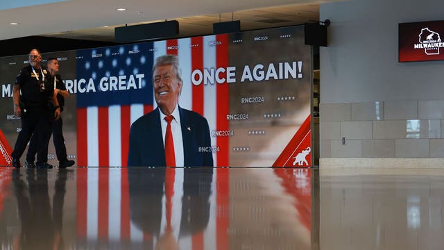 RNC 2024: Former President Trump arrives in Milwaukee Sunday