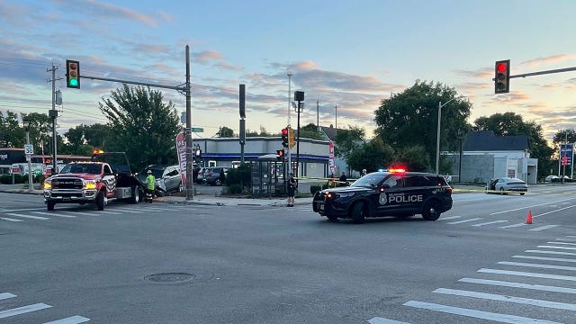 Marquette University police chase ends with crash at 35th and Vliet