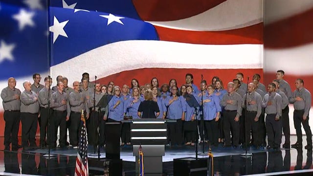 Milwaukee choir performs RNC national anthem: 'Support and gratitude'