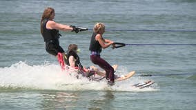 Burlington Browns Lake adaptive water skiing: 'It's amazing'