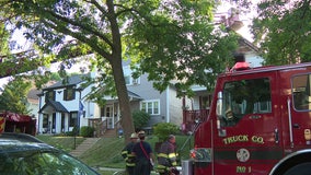 Milwaukee attic fire, 2 firefighters evaluated for heat injuries