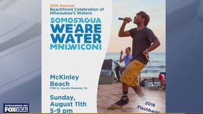 10th annual 'We Are Water' beachfront celebration at McKinley Beach