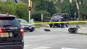 Fatal motorcycle crash in Milwaukee at Humboldt and Center