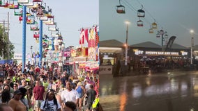 Severe weather hits Wisconsin State Fair; fun continues, rain or shine