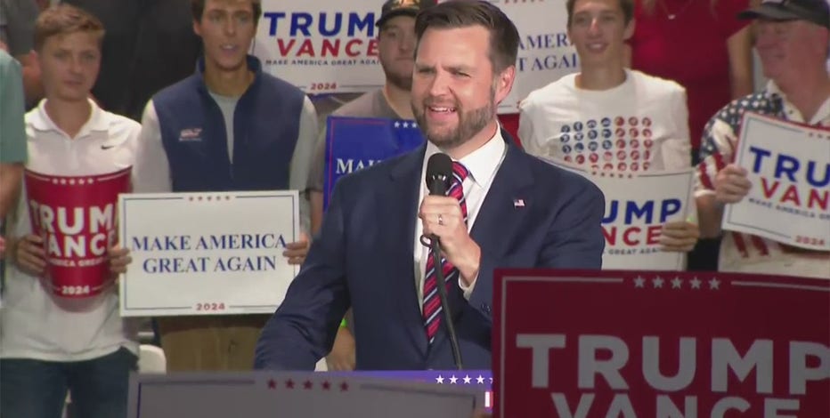 VP nominee JD Vance Wisconsin visit, rally in De Pere