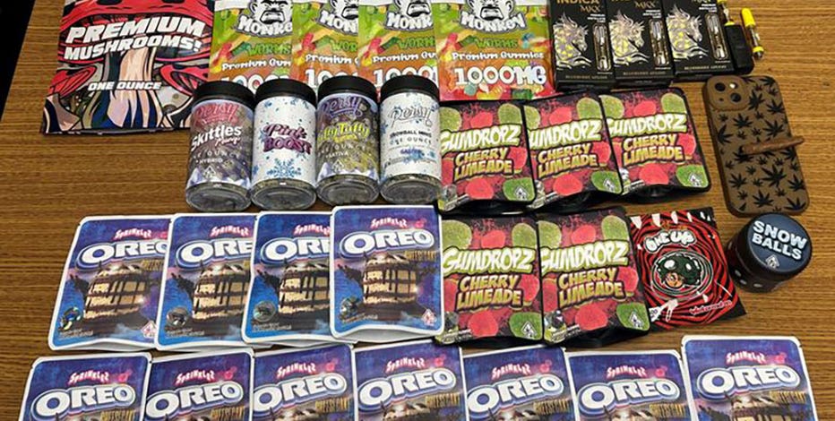 Drug-laced snacks uncovered during Fond du Lac County traffic stop
