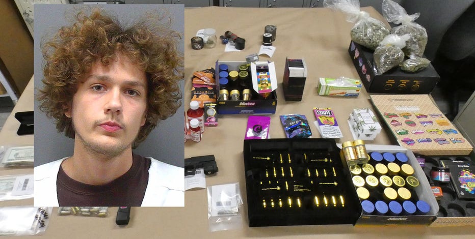 Racine drug bust; marijuana, mushrooms, 'ghost gun' found in home