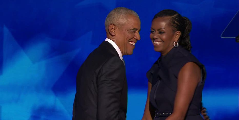DNC 2024: Former President Barack Obama, Michelle Obama speak at night 2