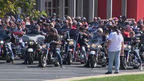 Fisher House Wisconsin poker run; motorcyclists turn out for benefit ride