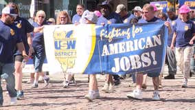 Milwaukee Labor Day parade; union workers say sense of unity was strong