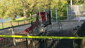 West Allis playground fire; police call it 'suspicious'