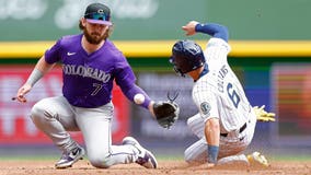 Brewers lose to Rockies, Collins makes his major league debut