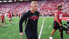 Wisconsin Badgers' Tyler Van Dyke injury; torn ACL, out for season