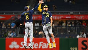 Brewers beat Pirates, Willy Adames steals 20th base, joining 30-20 club