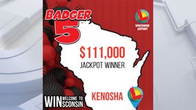 $111,000 Badger 5 jackpot sold in Kenosha; 75th jackpot to hit in 2024