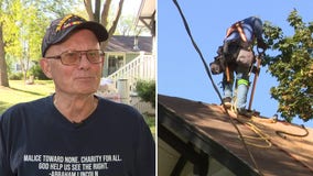 New roof for Mukwonago Vietnam veteran, Roof Deployment Project