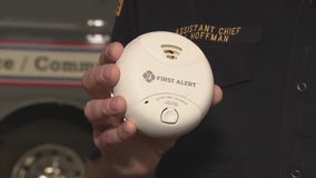 Waukesha smoke detector installation; firefighters, Red Cross team up