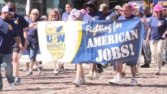 Milwaukee Labor Day parade; union workers say sense of unity was strong
