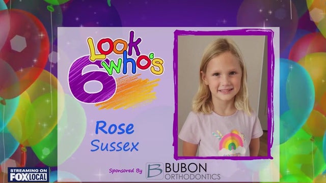 Look who's 6 on Sept. 18, 2024