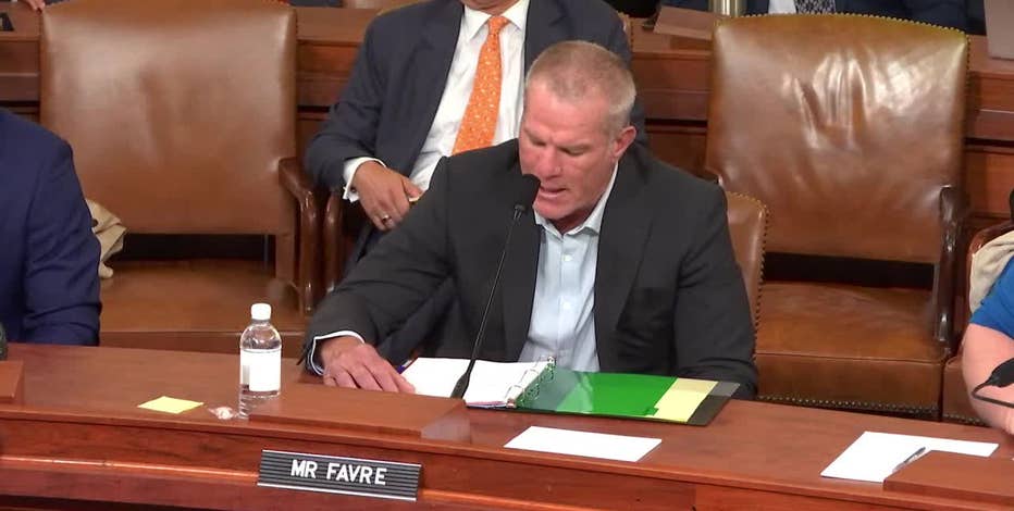 Brett Favre welfare scandal; former Packers star testifies at Congressional hearing