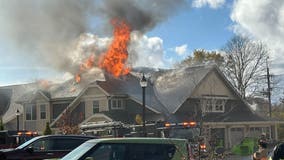 Menomonee Falls fire; multiple crews respond, people displaced