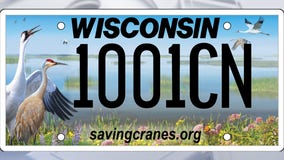 International Crane Foundation license plates, Wisconsin DMV info