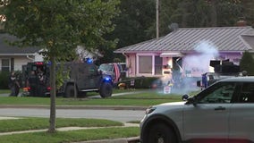 Waukesha standoff, tactical response; man taken into custody