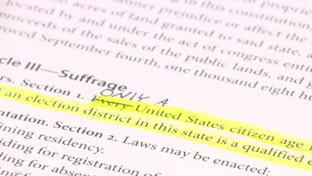 Wisconsin eligibility; referendum on citizenship and voting