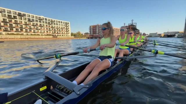 Whitefish Bay senior making a splash in rowing