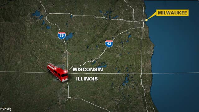 Wisconsin firefighters booed at Illinois homecoming parade, they say