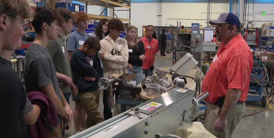 Sentry Equipment 'Manufacturing Day;' students learn about careers