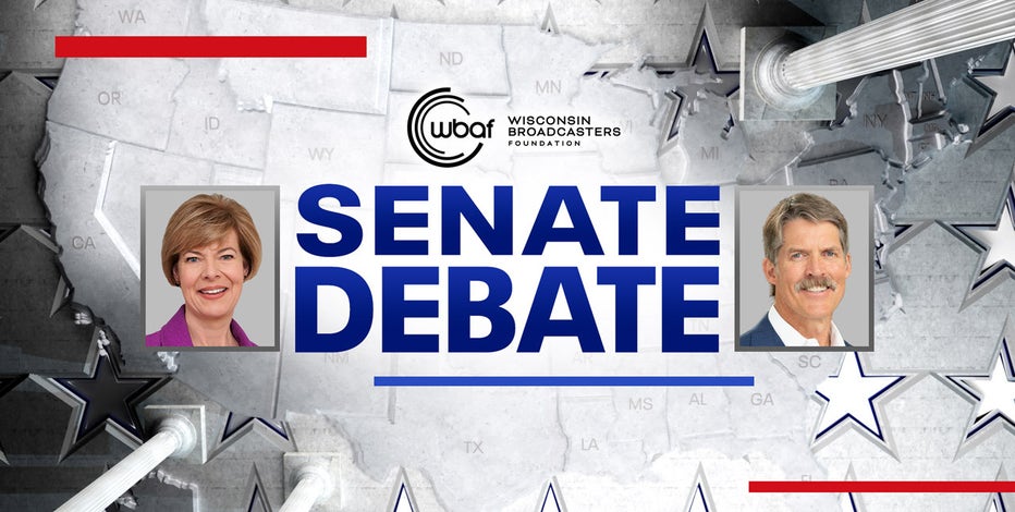 Senate debate: Tammy Baldwin, Eric Hovde meet in Madison