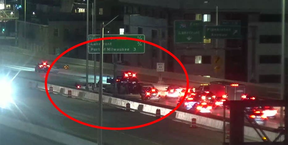 South Milwaukee man accused; driving wrong way on I-794, causing wreck