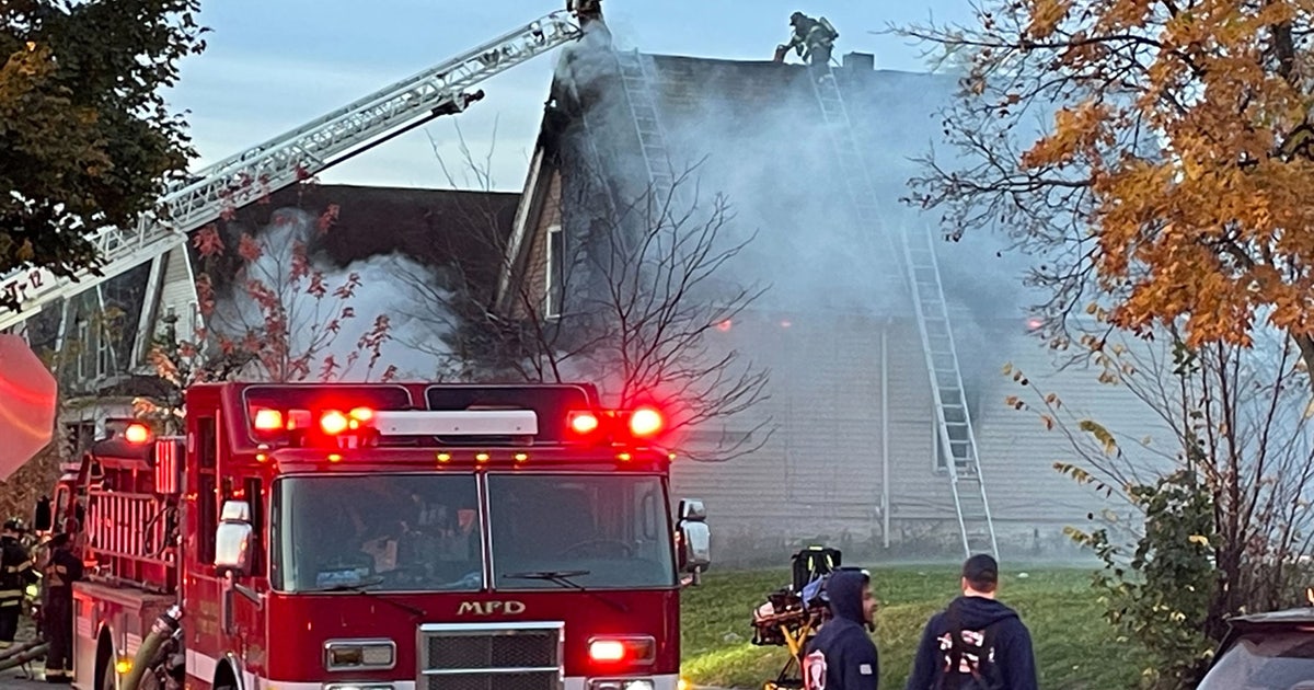 Milwaukee house fire near 28th and Burleigh, no injuries | FOX6 Milwaukee