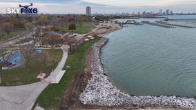 South Shore Beach Rehabilitation Project; Oak Leaf Trail re-routed