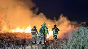 Bristol brush fire; 4 alarms signaled, multiple communities respond