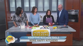 Adaptive kitchen tools; More Happy Kitchens