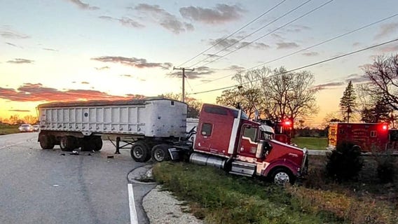 Town of Dover crash: Semi, SUV collide near STH 20 and Britton Road