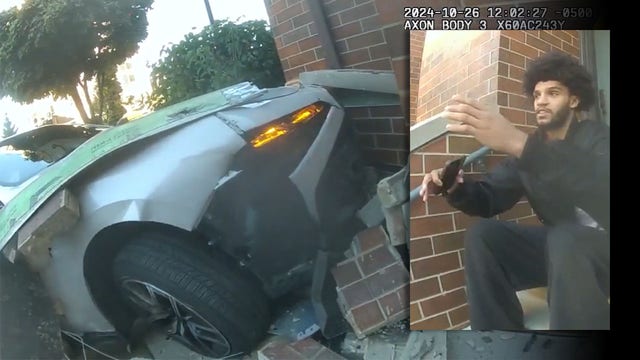 Bucks' Andre Jackson crashes into Milwaukee townhouse, police video