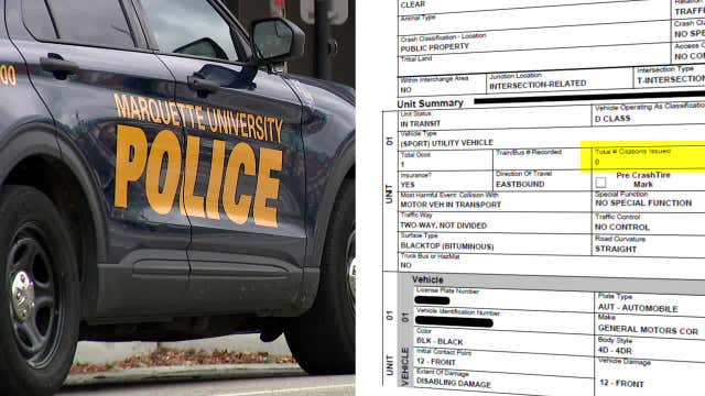 Crash involving off-duty Marquette officer; police chief admits 'missteps'