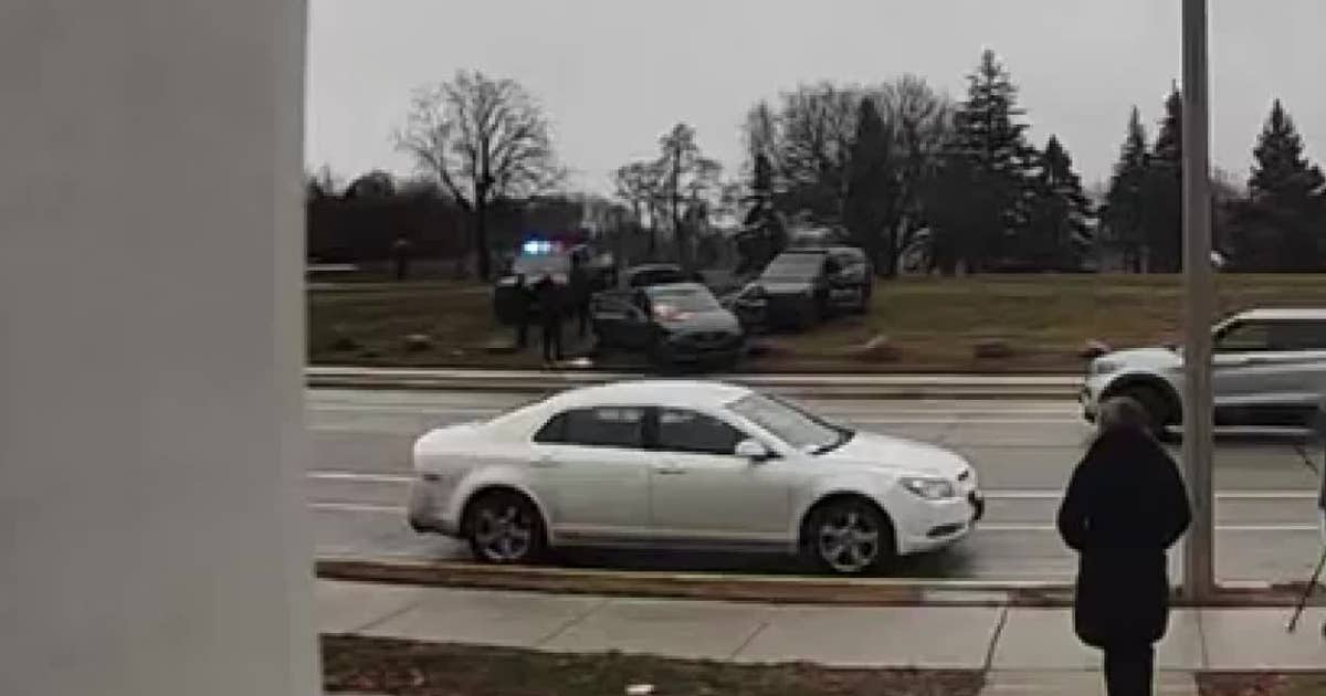West Allis police chase; squad hit, 2 arrests made | FOX6 Milwaukee