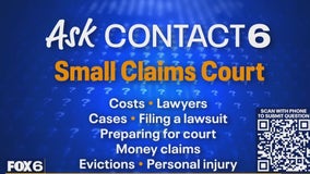 Contact 6 answering questions about small claims court