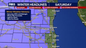 Southeast Wisconsin winter weather advisory; slick roads possible