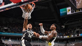 Bucks beat Pacers, Giannis Antetokounmpo scores 30 points in return