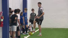 MLS player, Wisconsin native Logan Farrington hosts youth clinic