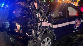 Wisconsin State Trooper hospitalized; Monroe County crash on I-94