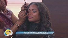 Subtle sparkle and perfect pout; Holiday makeup trends