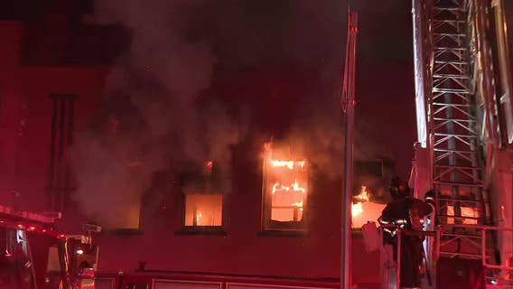 Milwaukee building fire, MLK and Chambers; no injuries reported