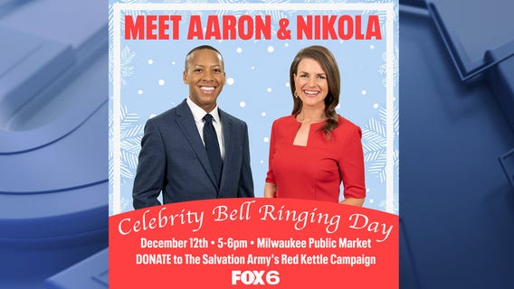 Bell ringing competition; FOX6's Aaron Maybin, Nikola Junewicz to participate